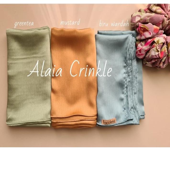 Alaia Crinkle Silk