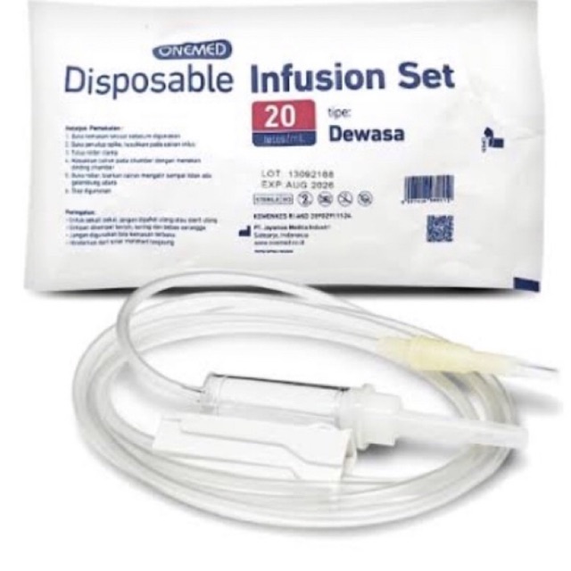 INFUSET DEWASA ONEMED PER BOX