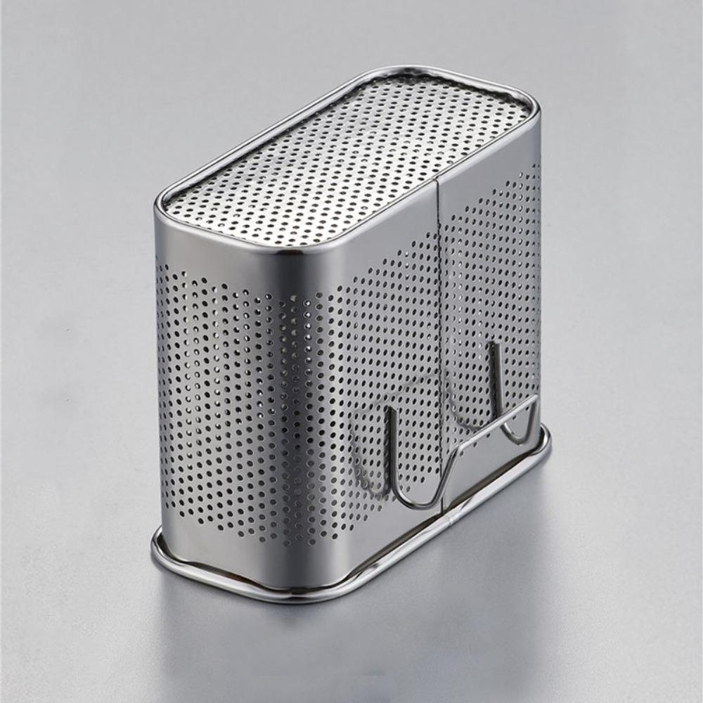 Tempat Sumpit Stainless Steel Nanas Tipe Gantung Kotak Penyimpanan Aksesoris Dapur Peralatan Masak Rak Organizer