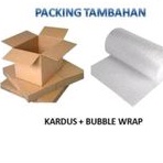 

Packing tambahan kardus+bubble