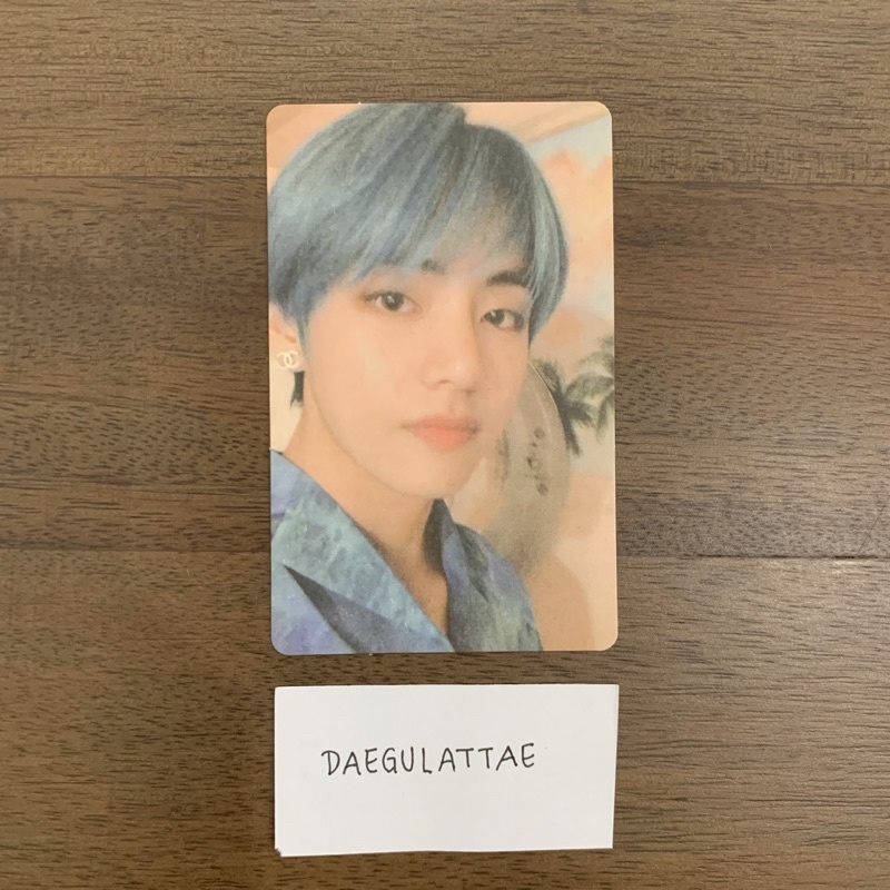 BTS MOTS Persona Ver. 4 Taehyung V Photocard