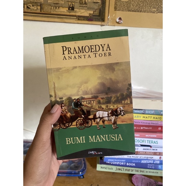 PRELOVED NOVEL BUMI MANUSIA