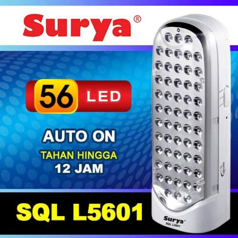 Surya SQL L5601 Lampu Emergency Darurat Surya L 5601