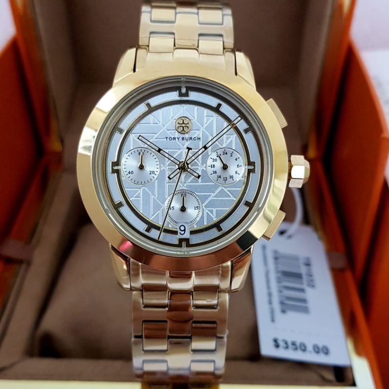 Jam Tangan Wanita Tory Burch TRB-1034 | ToryBurch Gold TB1034 | Jam Tory Burch Fullset
