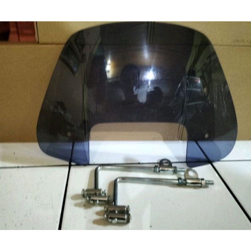 visor kaca depan uwinfly T3. aksesoris motor listrik uwinfly T3