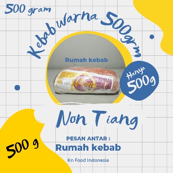 

Daging Kebab Warna Premium 500 gram Tanpa Tiang Kebab Sapi Halal Bpom Gosend