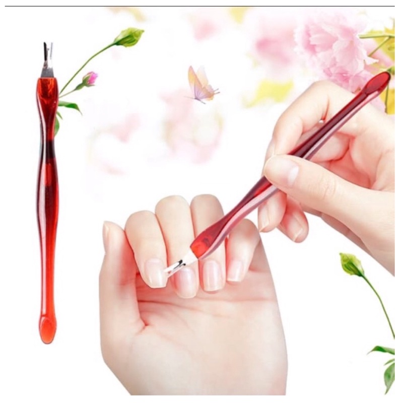 RED FORK / RED FORM TRIM CUTICLE PUSHER / lidah ular / gunting kutikula