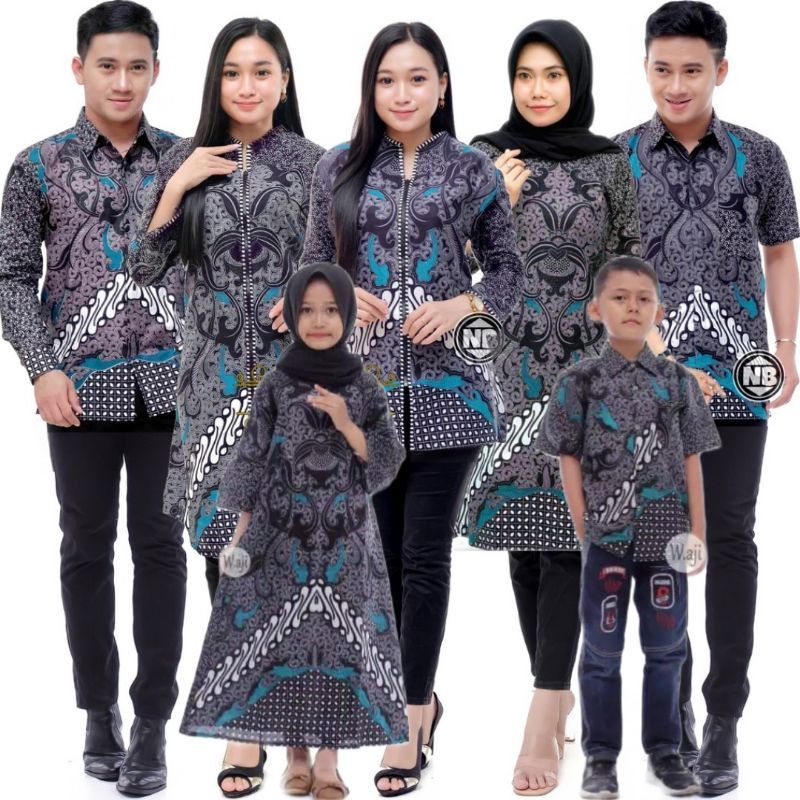 Couple Batik Atasan Pria Dan Wanita Seragam kantor batik seragam keluarga Seragam kerja batik