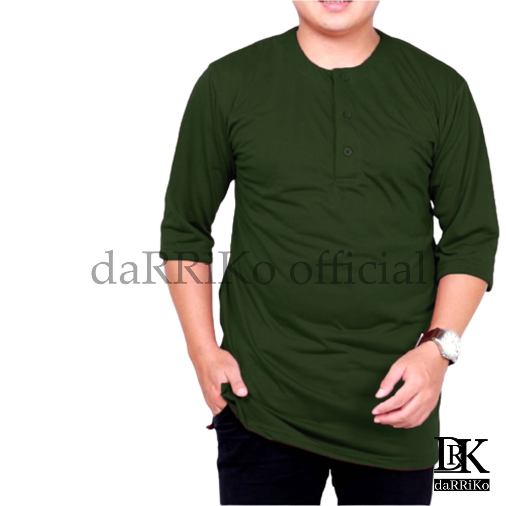 Koko Muslim Modern Kaos Kurta Pakistan Kurta Pakistan Bahan Kaos Koko Kurta Lengan 3/4 Koko Kaos Pri