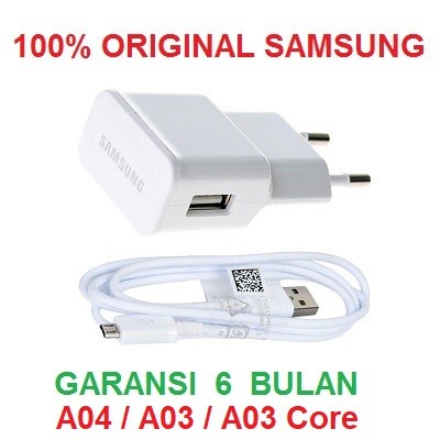 Charger Samsung Galaxy A04 A03 A03 Core 2A Original 100%