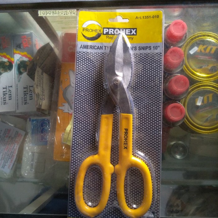 

Unik Gunting Seng Merek Prohex Ukuran 10 Murah