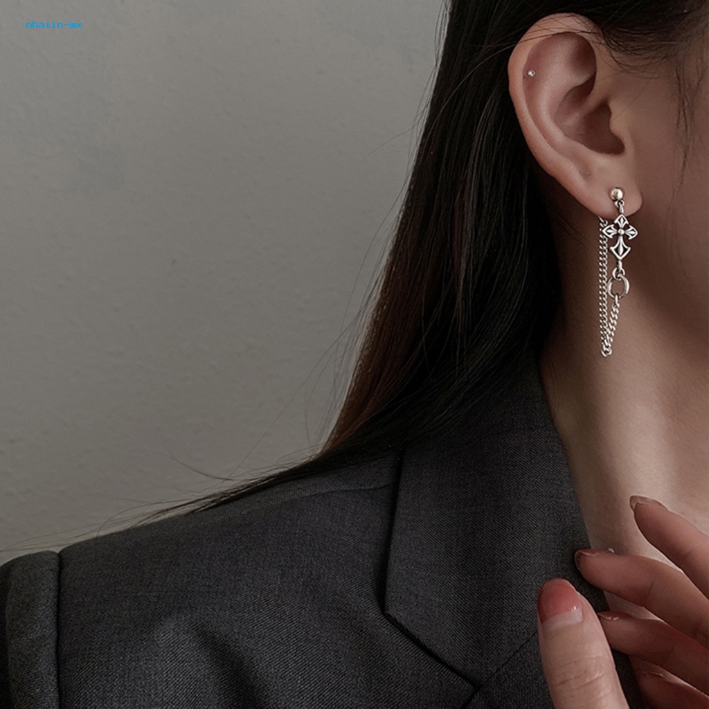 1 Pc Anting Gantung Model Salib Gaya Vintage