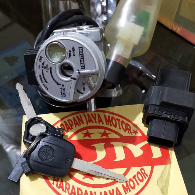 KUNCI KONTAK KEYSET FINO 125 MIO M3 125 BLUECORE REMOTE ASLI YAMAHA 1UB