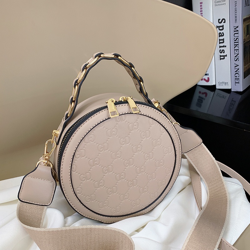 JK 385 1KG MUAT 2PCS TAS SELEMPANG BULAT FASHION IMPORT WANITA E636 C8024 PX300 Y413474 U3496 Z2910 T571