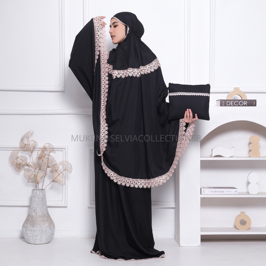 Mukena Dewasa Camila Travelling Katun Premium