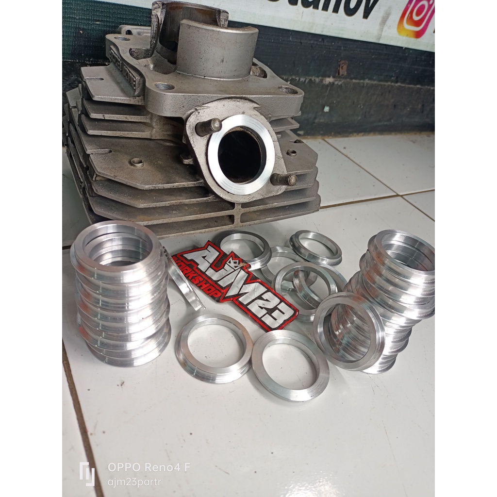 ASBES KNALPOT RX KING RXS YT NINJA F1ZR SATRIA 2TAK BAHAN DURALIUM AWET