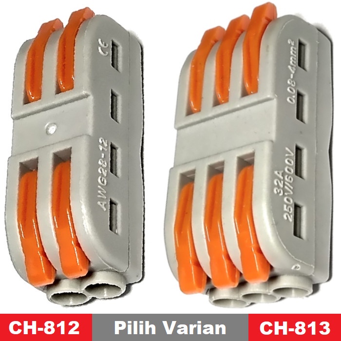 Terminal PCT 222/223 CH 812/813 Konektor Kabel 4/6 Pin 2x2 2x3 M/WAGO