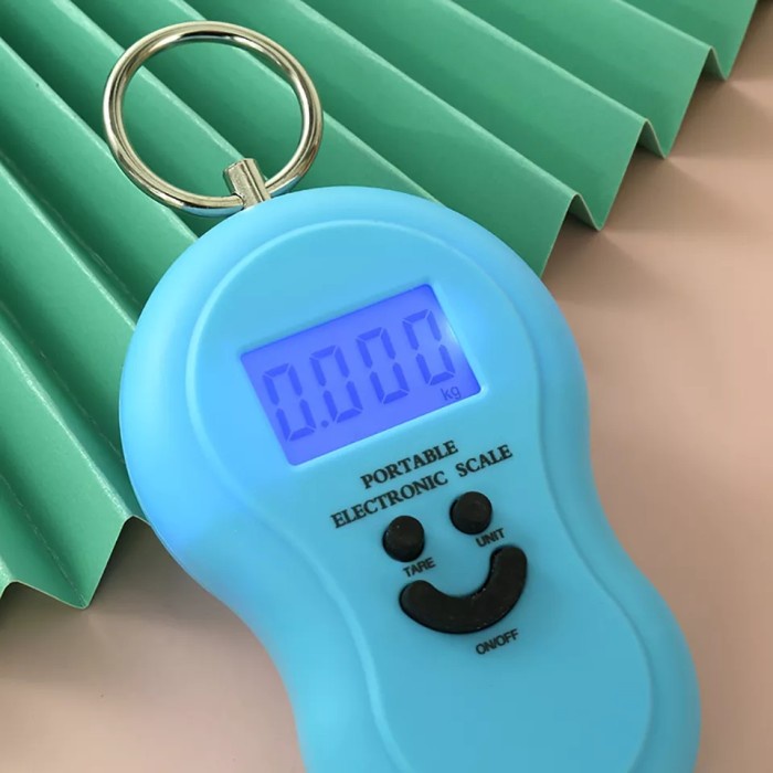 Timbangan Gantung Koper Smile Display Digital Travelling Scales - Timbangan Kait Mini