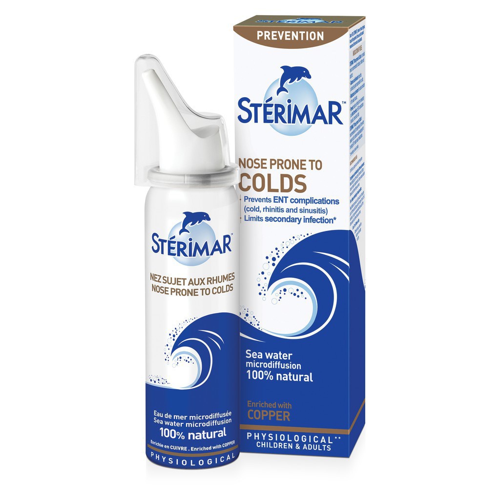 STERIMAR Nose Prone To Colds untuk Bayi 6m Sampai Dewasa Cuci Hidung