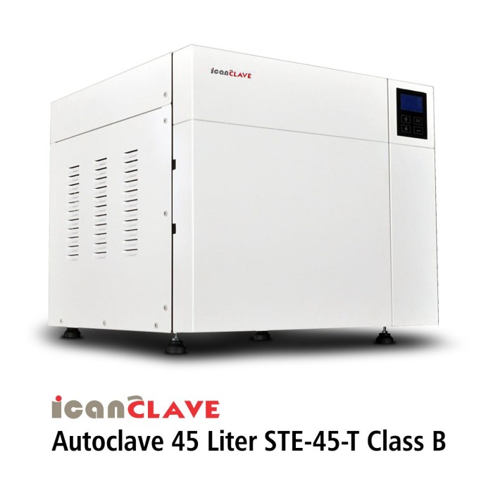 Autoclave IcanClave Steam Sterilizer STE 45 T Class B With Printer