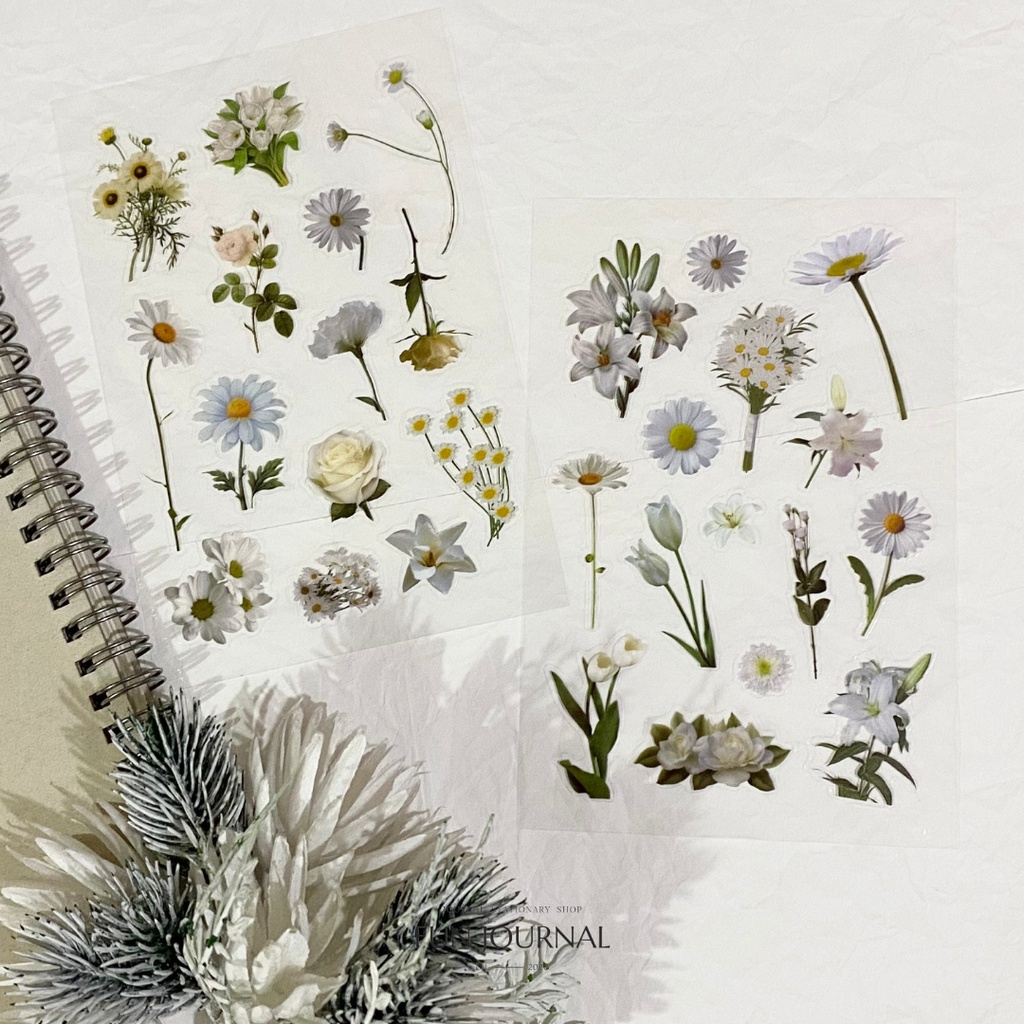 

PLANTS LIKE IN SPRING STICKER STIKER SHEET UNTUK JOURNAL JURNAL PLANNING SCRAPBOOK DIY BUJO
