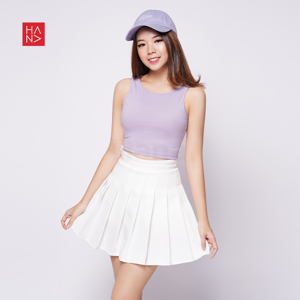 HanaFashion JKT - Sita Crop Tank Top Atasan Wanita - TT007