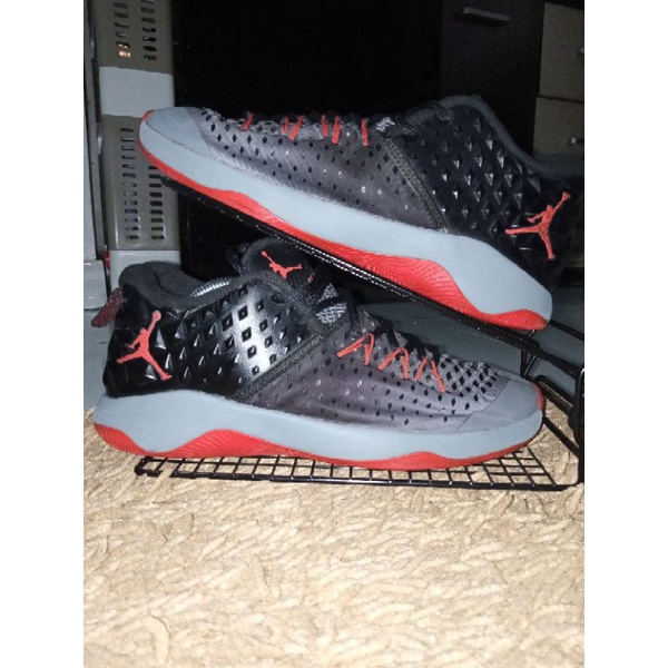 sepatu nike jordan extra fly x grey size 43 insole 27.5 - sepatu nike jordan second