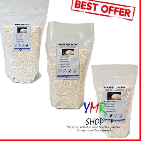 

Baru--Beras Shirataki Sirataki Konnyaku Shiratake Rice Kering Halal Diet Keto Porang 150Gr 250Gr 500Gr 1Kg DEBM Diabetes