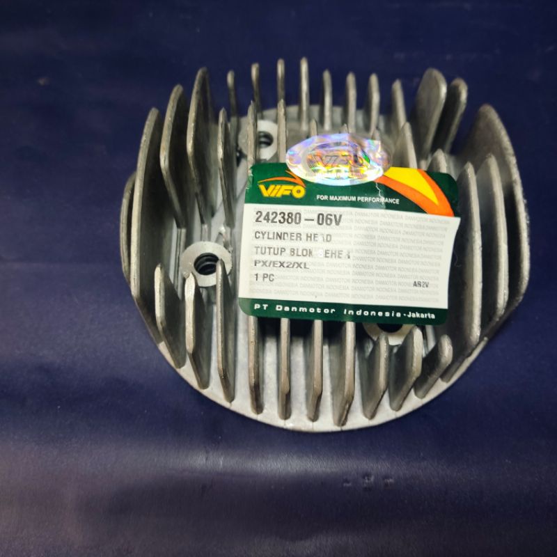 Silinder Head Vespa Excel / Tutup Blok Seher Vespa Excel Exclusive Px Vifo