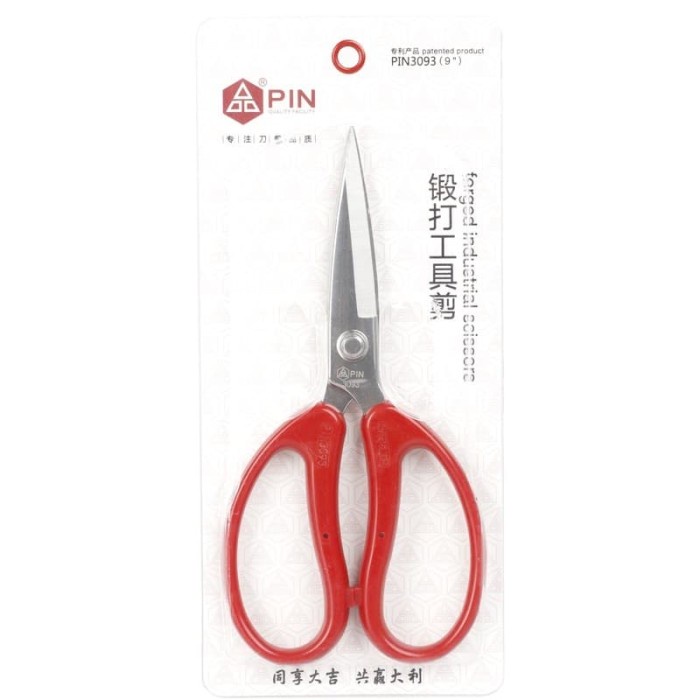 

Jual Gunting Potong Bahan Kain - Tailor Scissors Pin 8" - 3093 Terlaris