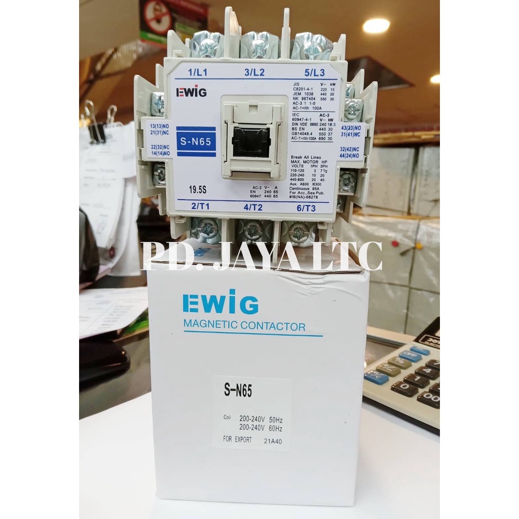 Ewig Kontaktor - Ewig Magnetic Contactor S-N65