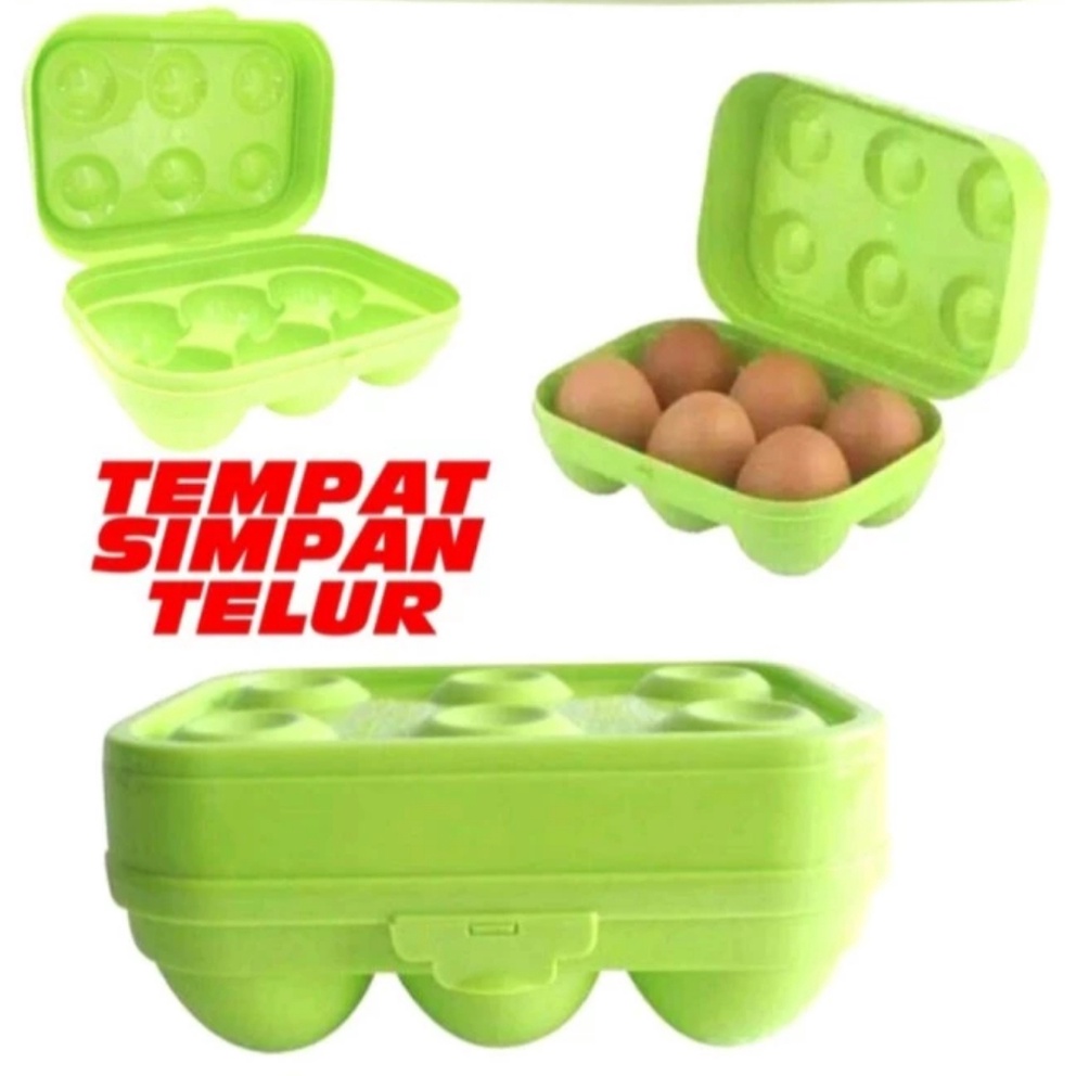 Tempat Telur isi 6 Kode TT 1091 Golden Sunkist