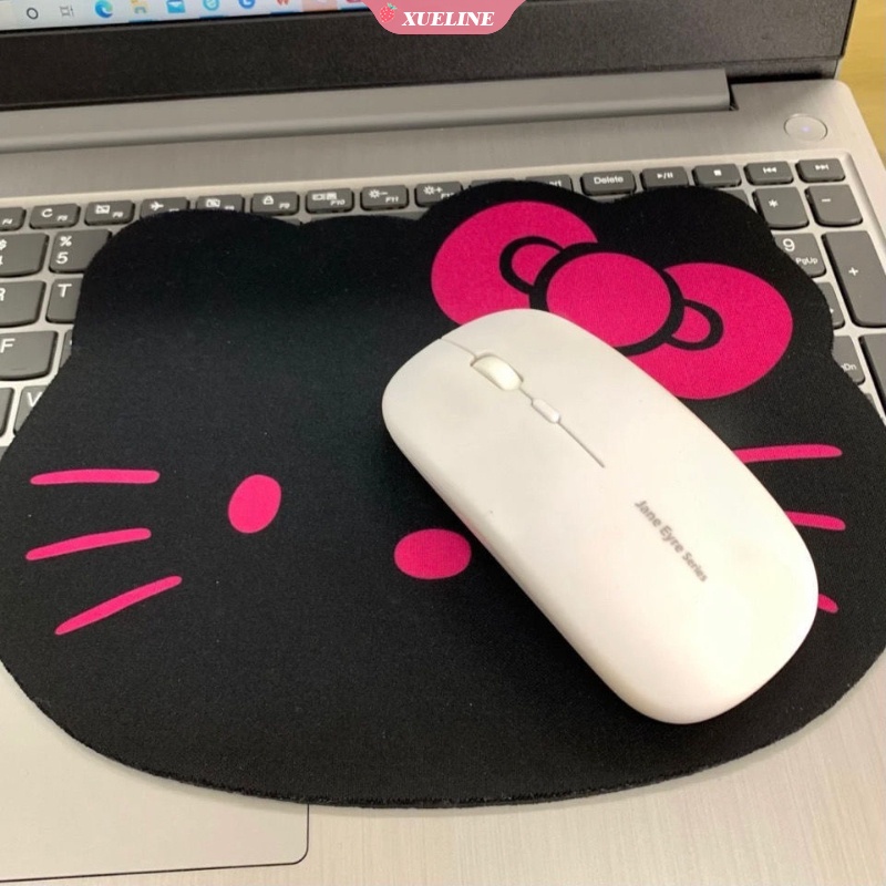 Mouse pad Silikon Lembut Motif Kartun Hello KITTY Untuk Anak Laki-Laki / Perempuan (ZXL)