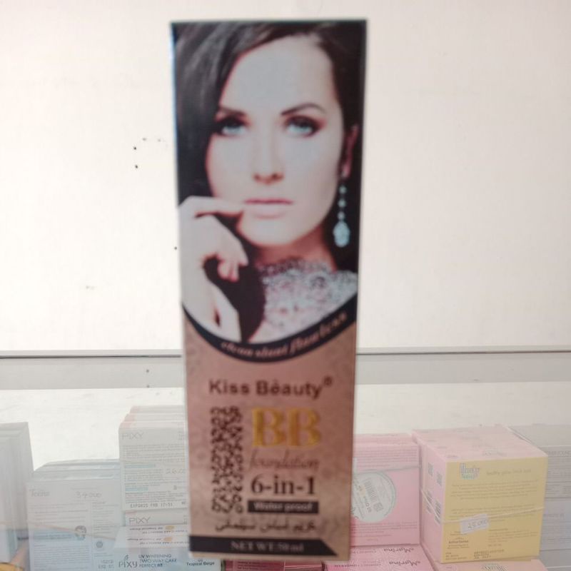 BB Foundation 6-in-1 Kiss Beauty water proof