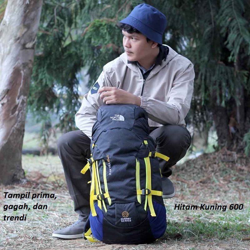 TAS CARRIER  45/50 L TAS RANSEL HIKING TAS GUNUNG