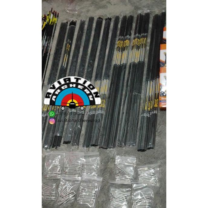 Arrow carbon VAP V1 Victory Carbon Arrow Lengkap Belum Pasang