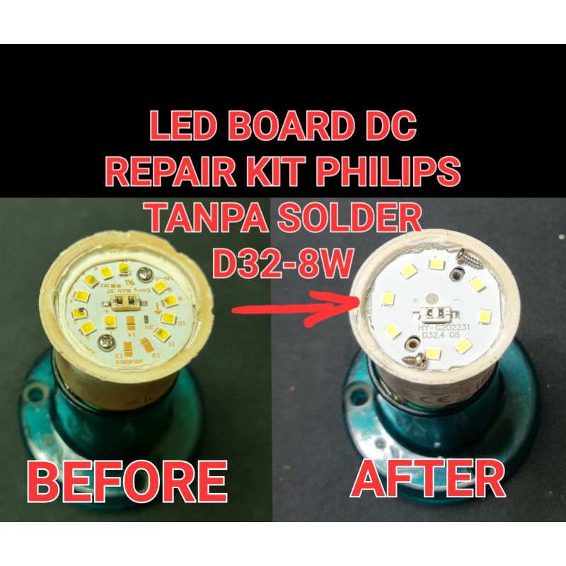 mesin lampu LED DC 8 w diameter 32 mm