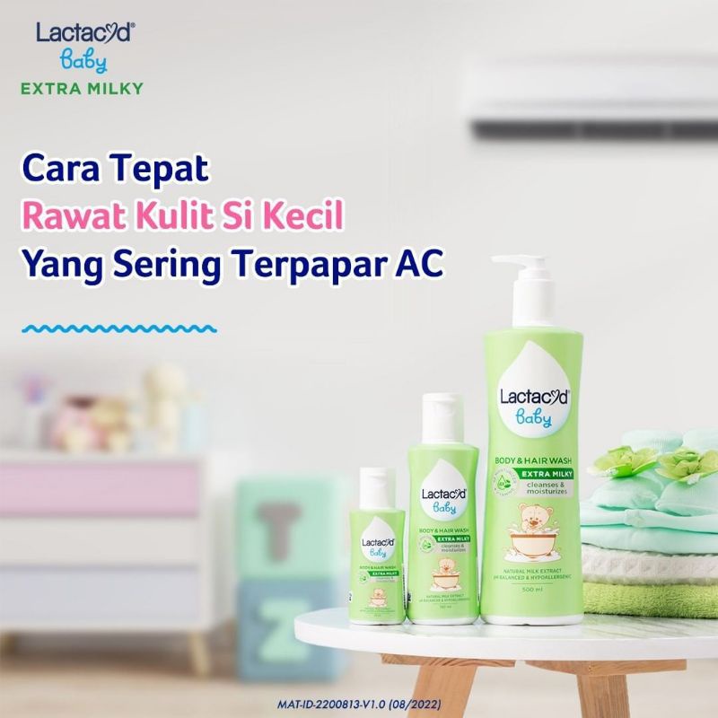 RK Sabun Bayi Lactacyd Baby - Gentle Care 500 ml - Extra Milky 500 ml - Lactacyd Baby