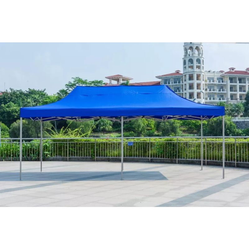 tenda lipat 2*3m rangka besi hitam