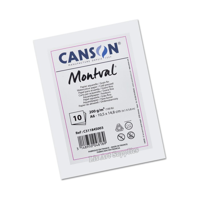 Canson Kertas Cat Air / Watercolor Paper Canson Montval 200gsm