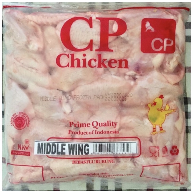 

SAYAP AYAM BAGIAN TENGAH CP 1 KG