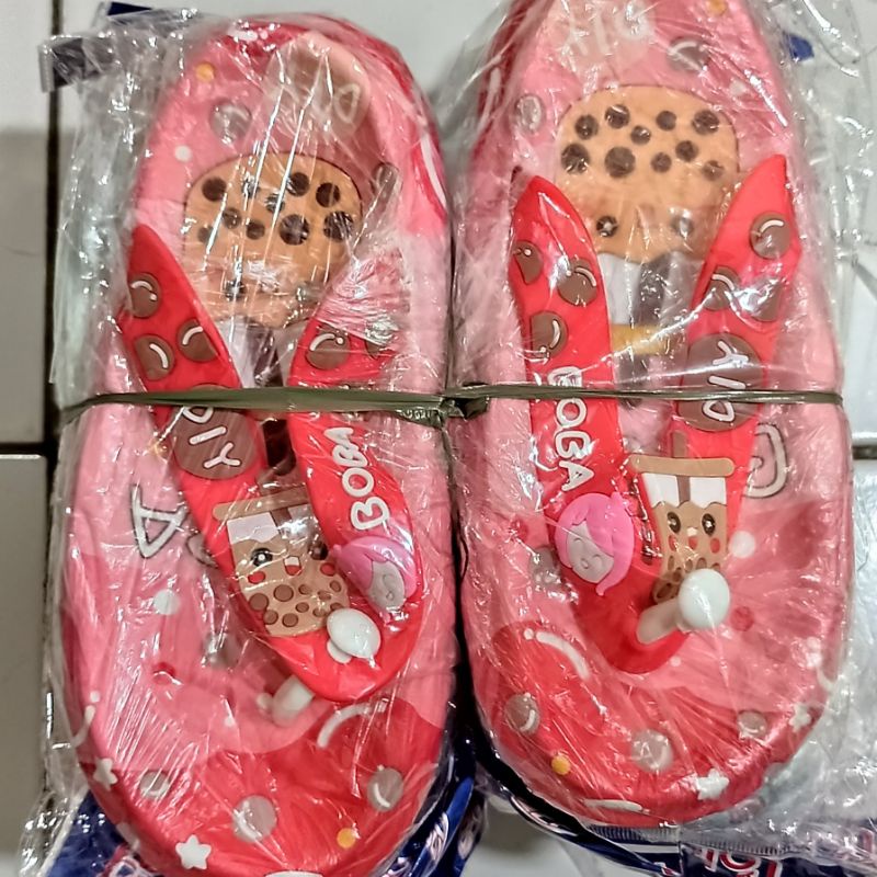 Sandal boba anak perempuan Sendal anak perempuan import