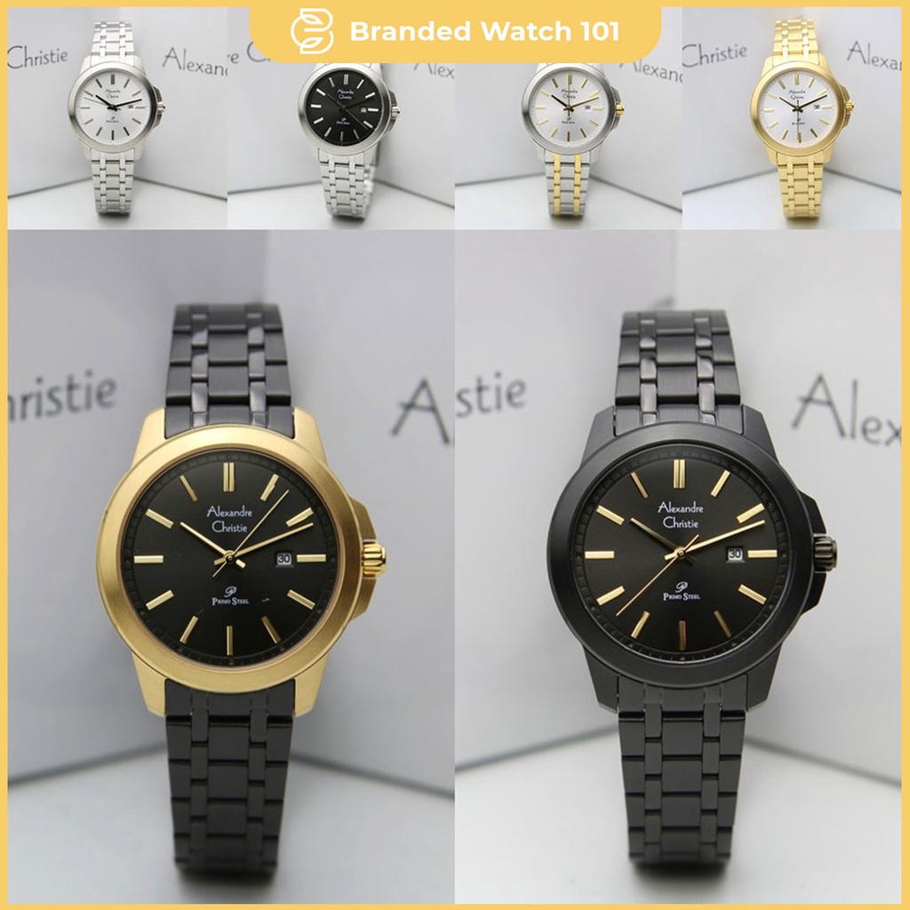ORIGINAL Jam Tangan Wanita Alexandre Christie AC 1017 / AC1017 / 1017 Garansi 1 Tahun, Stainless