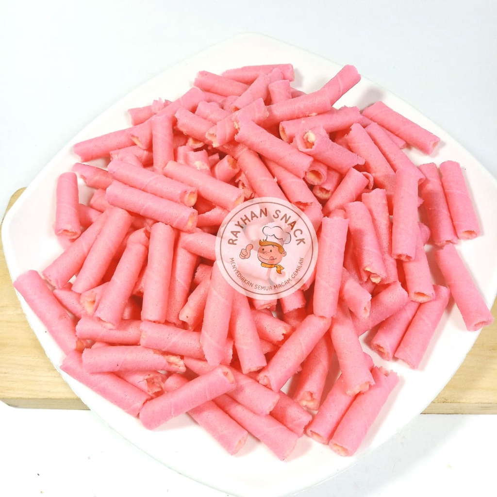 

Wafer Roll Astor Mini Strawberry / Wafer Roll Stick Twister Kiloan Enak Murah