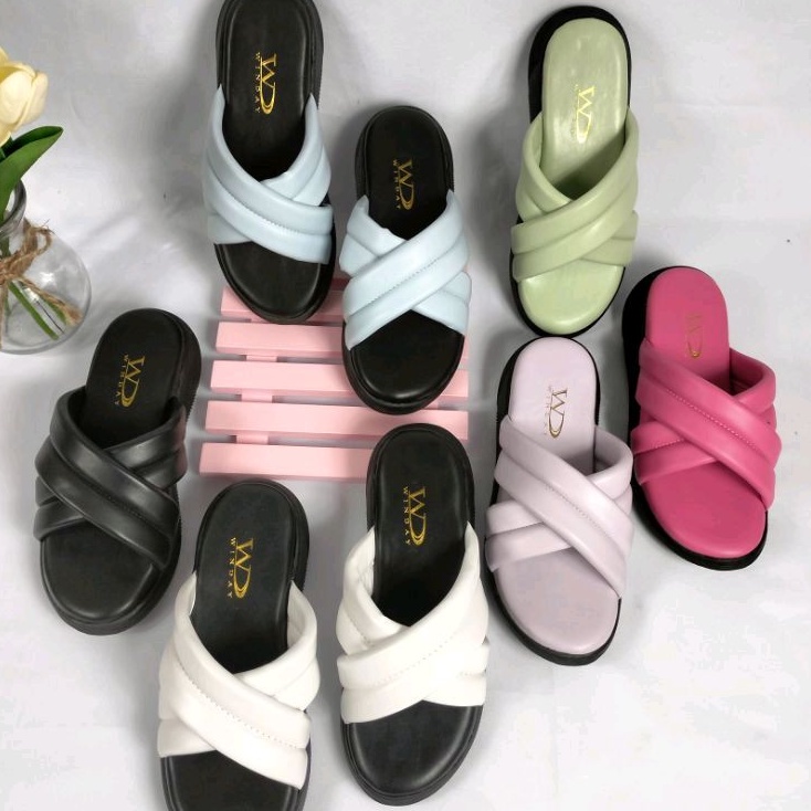 WINDAY Bellami Sandal Wedges Platform wanita