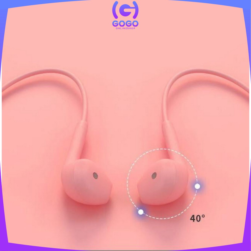 GOGO-C394 Headset Macaron Matte Color U19 Hifi / Handsfree Mate Colorfull Earphone Hifi Extra Bass / Hansfree Stereo U19 Warna Warni