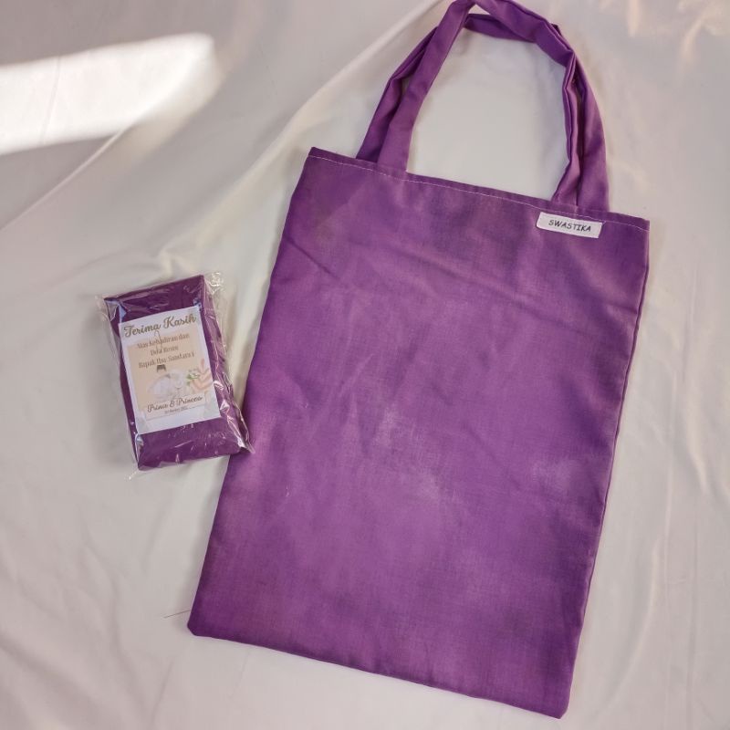 Totebag Polos Batik Bros Bali Bakar Masker Kain Souvenir Wedding Souvenir Hadiah Pernikahan Souvenir