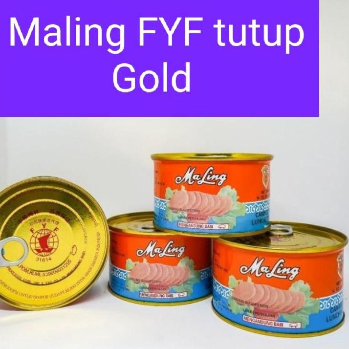 

10.10 Fasion sale MaLing Ham FYF 397gr - Canned Pork Luncheon Meat Ham 397gr NONHALAL grosir