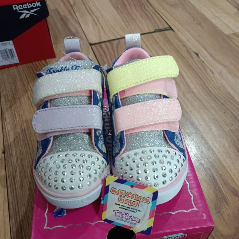 sepatu skechers anak perempuan twinkle toes 314766N/NVMT