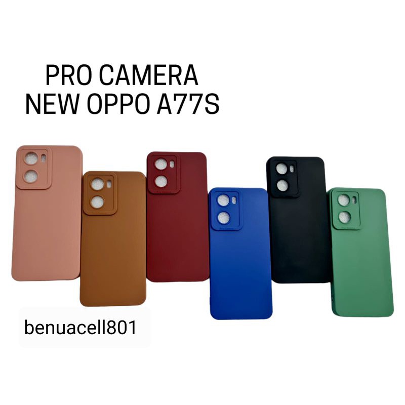 Silicon polos macaron pro camera OPPO A77S TERBARU